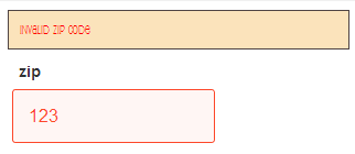 A customized global error report.